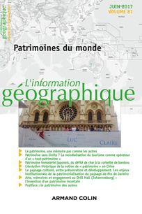 Le paysage culturel, entre préservation et développement Le paysage culturel, entre préservation et développement