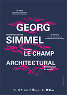 Georg Simmel et le champ architectural Georg Simmel et le champ architectural