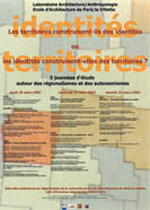 Identités et territoires Identités et territoires
