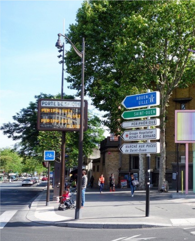 Les transformation de la Porte de Saint-Ouen