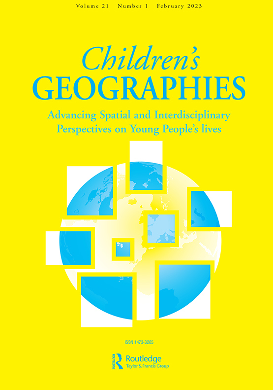 Research with children from a transdisciplinary perspective : coproduction of knowledge by walking Research with children from a transdisciplinary perspective : coproduction of knowledge by walking